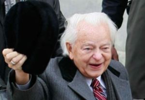 Senator Byrd on the campaign trail during his 133rd reelection bid.